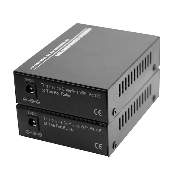 10/100M Media Converter 20KM SC 2Rj45