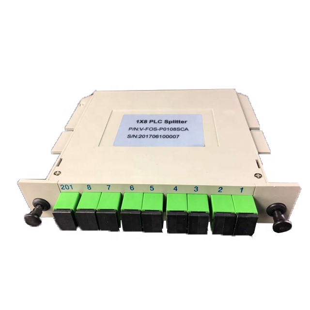 1x8 LGX type PLC splitter