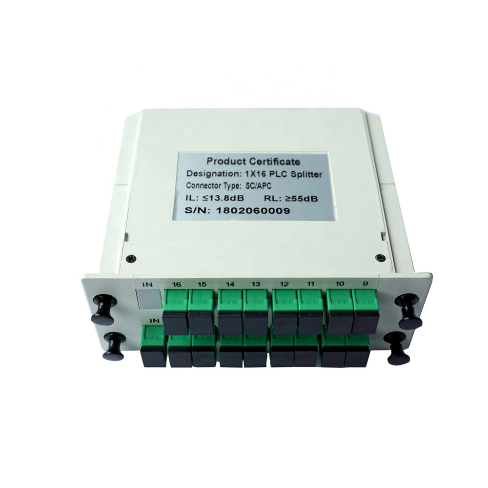 1x16 LGX type PLC splitter